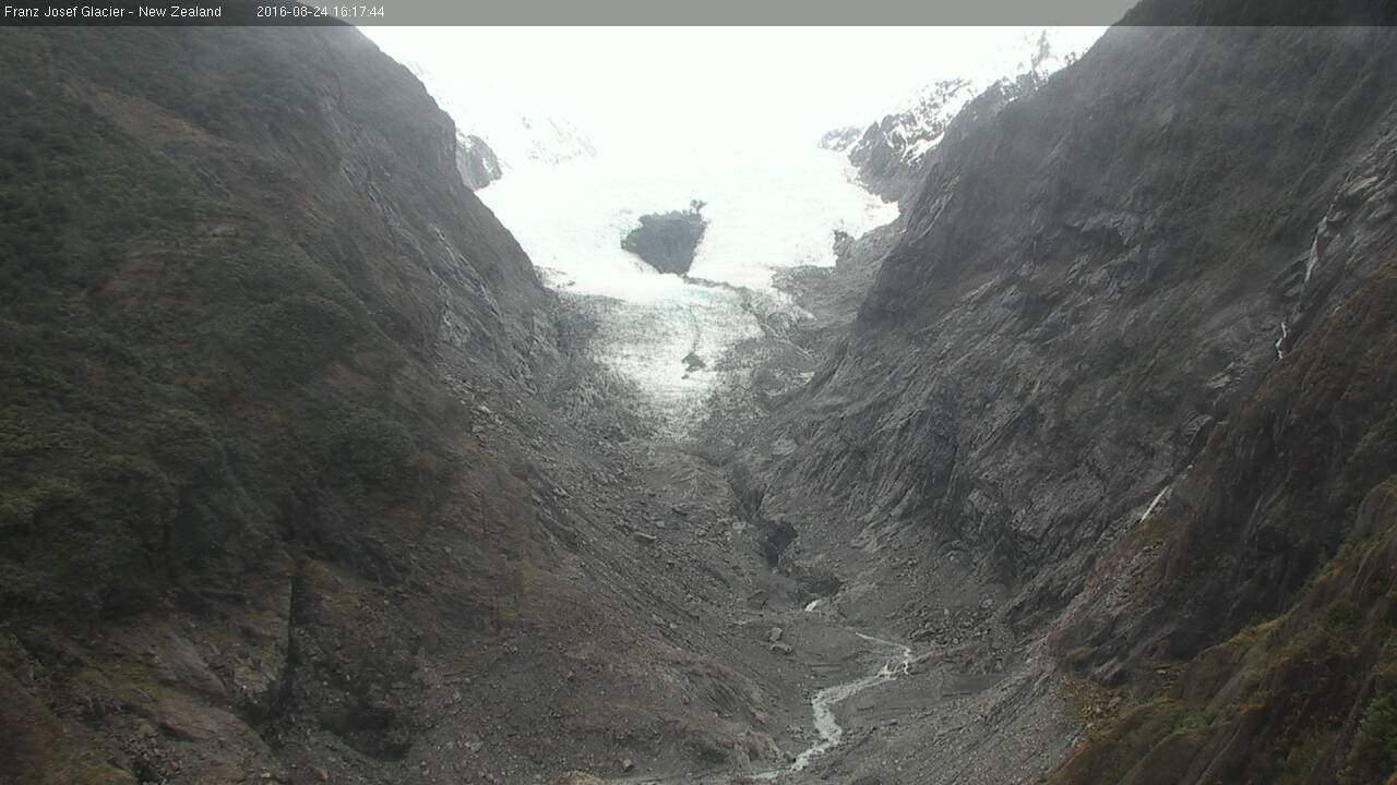 Franz Josef Glacier-cam. View 1