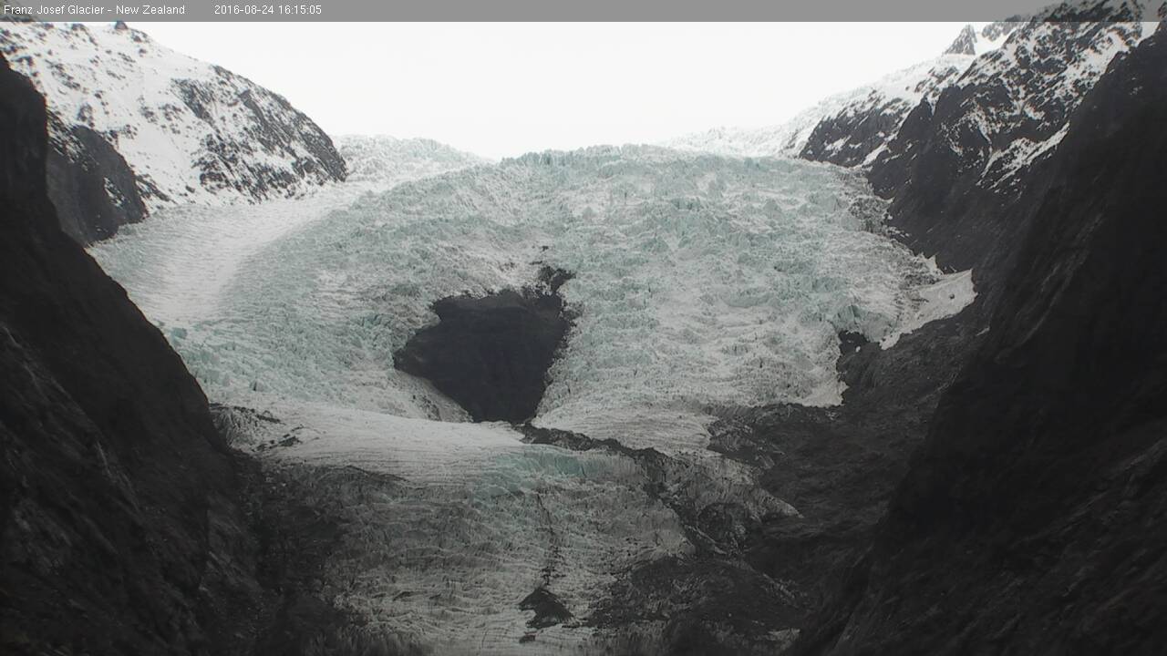 Franz Josef Glacier-cam. View 2
