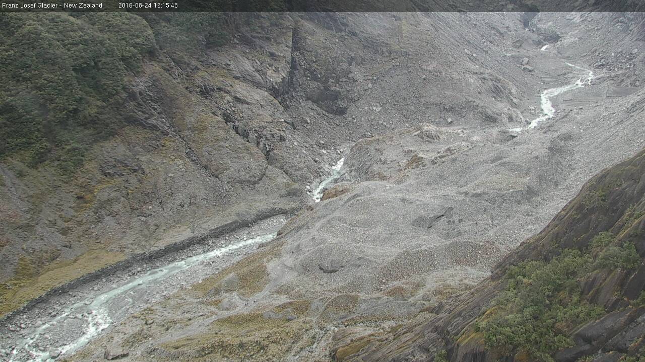 Latest image from Franz Josef Glacier web cam - View 4