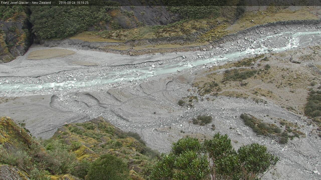 Latest image from Franz Josef Glacier web cam - View 6